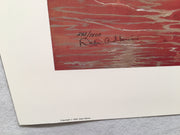 Dale Adkins - Ambush Crossing Western Art Signed Lithograph Print 25 x 36"   - TvMovieCards.com