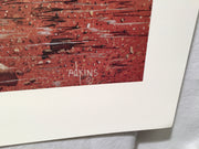 Dale Adkins - Ambush Crossing Western Art Signed Lithograph Print 25 x 36"   - TvMovieCards.com