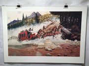 Dale Adkins - Ambush Crossing Western Art Signed AP Lithograph Print 25 x 36"   - TvMovieCards.com