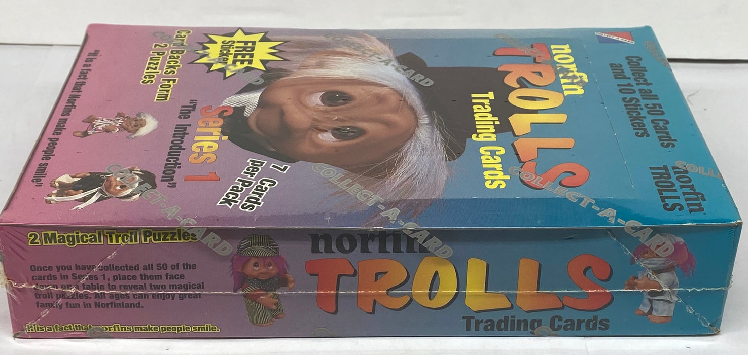 1991 Norfin Trolls Series 1 Vintage Trading Card Box Sealed 48 Packs   - TvMovieCards.com