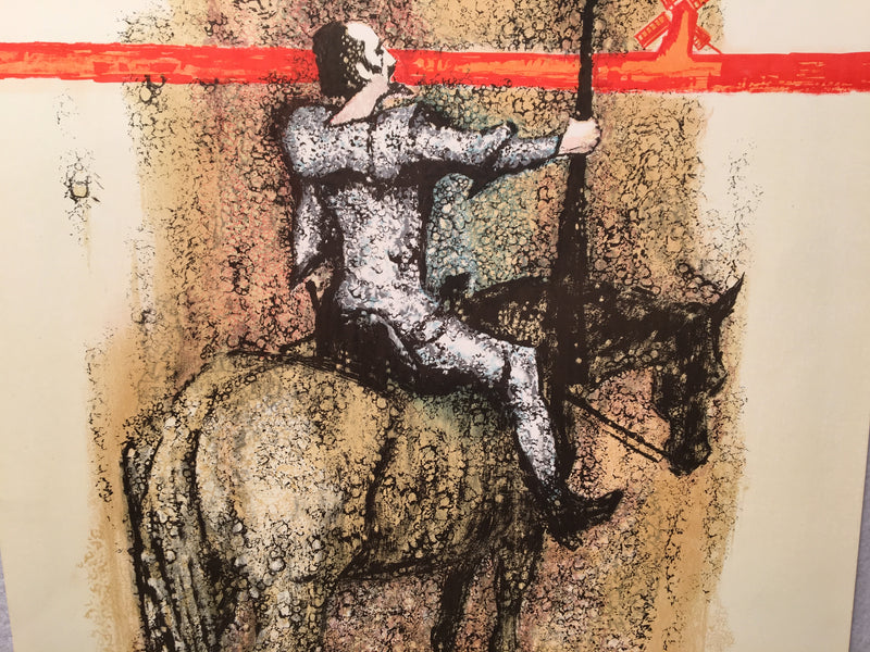 David K. Stone - Man of La Mancha Signed AP Lithograph Print 17 x 32"   - TvMovieCards.com