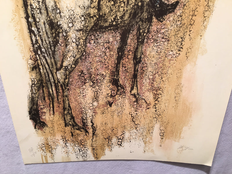 David K. Stone - Man of La Mancha Signed AP Lithograph Print 17 x 32"   - TvMovieCards.com