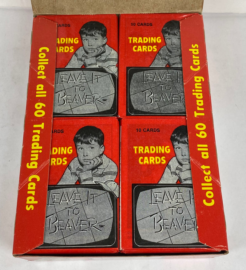 1983 Pacific Leave it to Beaver Bubble Gum Vintage Trading Card Box Full 36 Pack   - TvMovieCards.com
