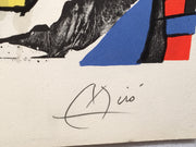 Joan Miro "Les Revolutions Sceniques du XX Siecles II" Signed Lithograph   - TvMovieCards.com