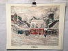 Maurice Utrillo "Winter in Montmarte" Lithograph by Marc Kniebihler   - TvMovieCards.com