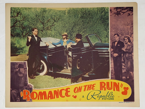 1938 Romance on the Run Lobby Card 11 x 14 Donald Woods, Patricia Ellis   - TvMovieCards.com