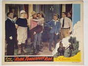 1940 Ride, Tenderfoot, Ride Lobby Card 11 x 14 Gene Autry, Smiley Burnette   - TvMovieCards.com