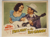 1947 Twilight on the Rio Grande 11x14 Lobby Card #2 Gene Autry, Sterling Hollowa   - TvMovieCards.com