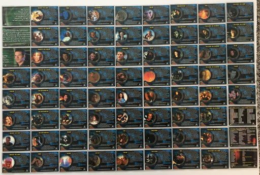 Farscape Season Four 4 Base Trading Card Set 72 Cards #217 - 288   - TvMovieCards.com
