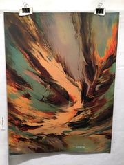 Leonardo Nierman "Le Vent Eternel" Intuition de L'Univers Signed Lithograph   - TvMovieCards.com