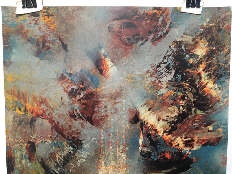 Leonardo Nierman "Chateaux" Intuition de L'Univers Signed Lithograph   - TvMovieCards.com