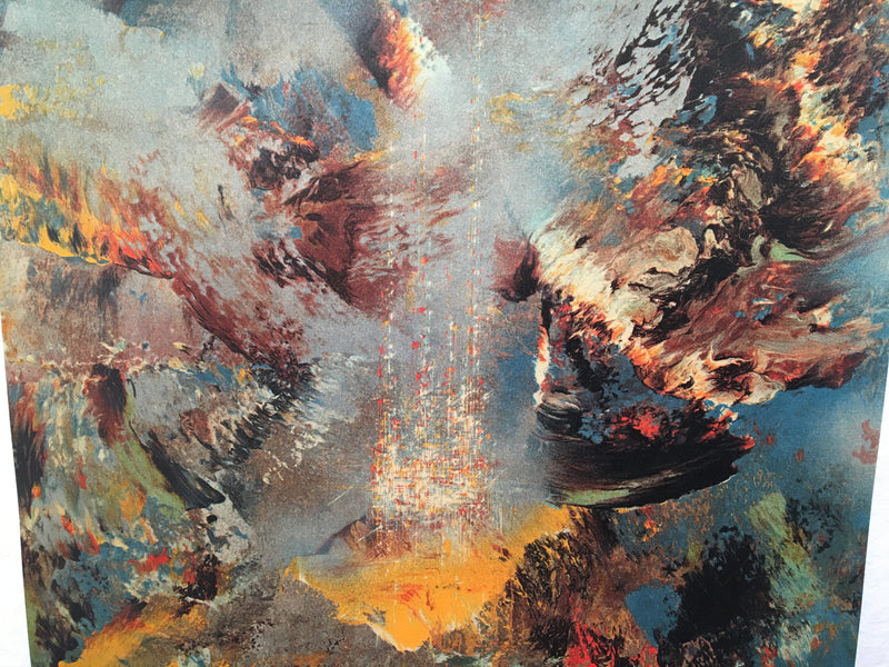 Leonardo Nierman "Chateaux" Intuition de L'Univers Signed Lithograph   - TvMovieCards.com
