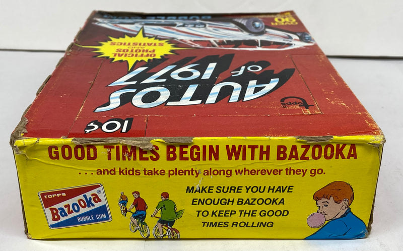 Autos of 1977 Vintage Trading Card Wax Box Full 36 Packs Topps   - TvMovieCards.com