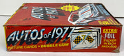 Autos of 1977 Vintage Trading Card Wax Box Full 36 Packs Topps   - TvMovieCards.com