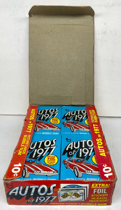 Autos of 1977 Vintage Trading Card Wax Box Full 36 Packs Topps   - TvMovieCards.com