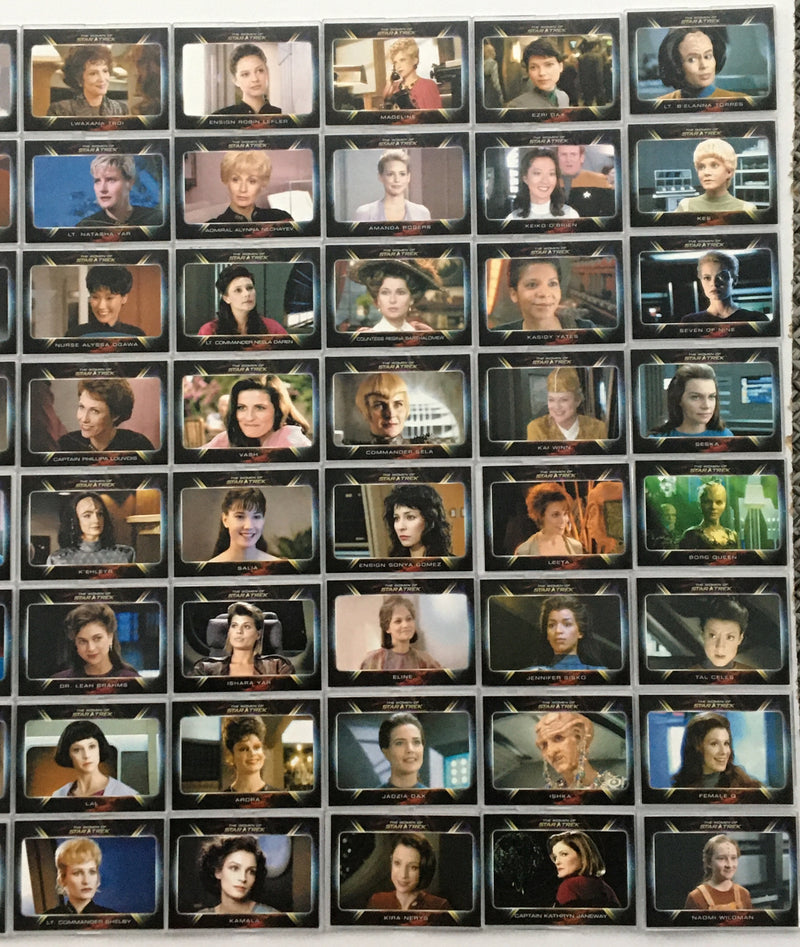 Star Trek The Women of Star Trek Base Card Set 81 Cards   - TvMovieCards.com