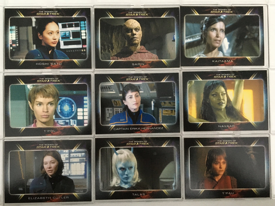 Star Trek The Women of Star Trek Base Card Set 81 Cards   - TvMovieCards.com
