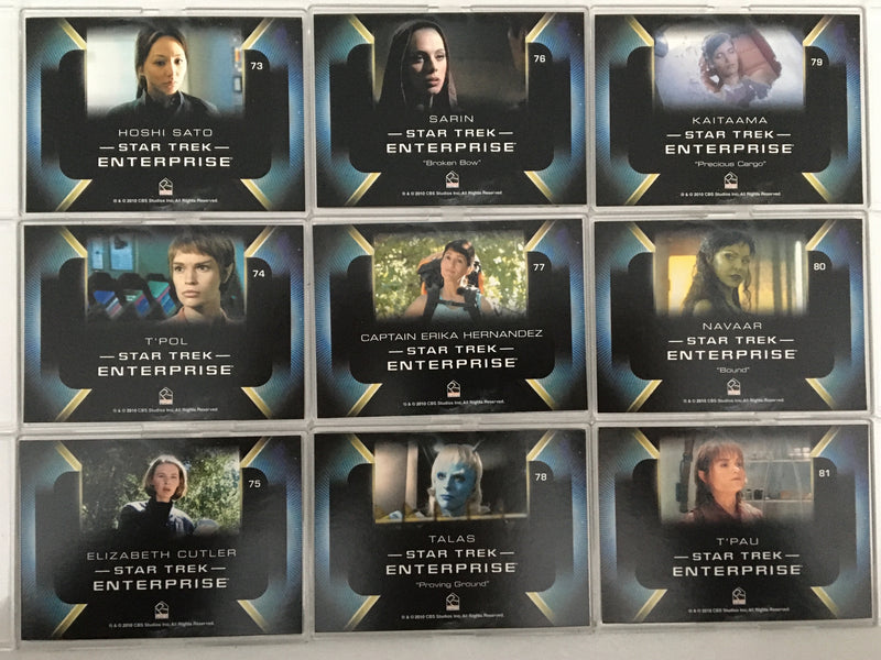 Star Trek The Women of Star Trek Base Card Set 81 Cards   - TvMovieCards.com