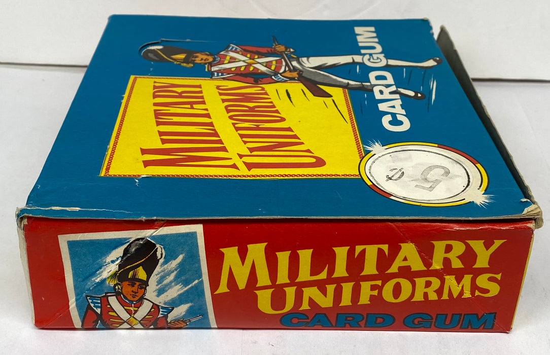1969 Chix Confectionery Military Uniforms Trading Card Wax Box Full 48 Packs   - TvMovieCards.com