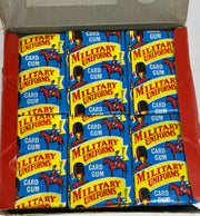1969 Chix Confectionery Military Uniforms Trading Card Wax Box Full 48 Packs   - TvMovieCards.com