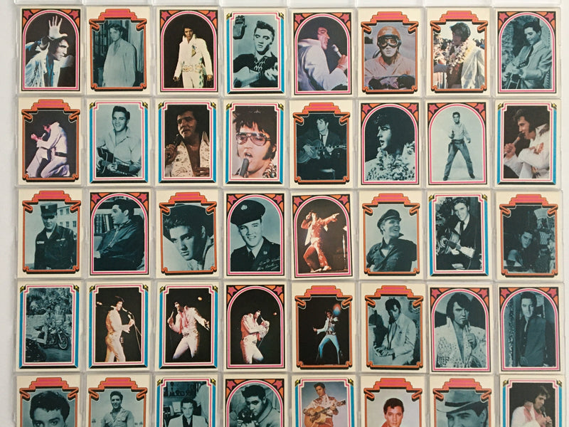 Elvis Facts Vintage Music Card Set 66 Cards 1978 Boxcar Enterprises   - TvMovieCards.com