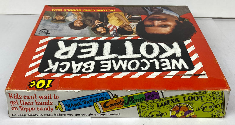 1976 Welcome Back Kotter Vintage Trading Card Wax Box Full 36 Packs Topps   - TvMovieCards.com