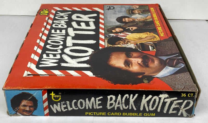 1976 Welcome Back Kotter Vintage Trading Card Wax Box Full 36 Packs Topps   - TvMovieCards.com