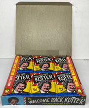 1976 Welcome Back Kotter Vintage Trading Card Wax Box Full 36 Packs Topps   - TvMovieCards.com