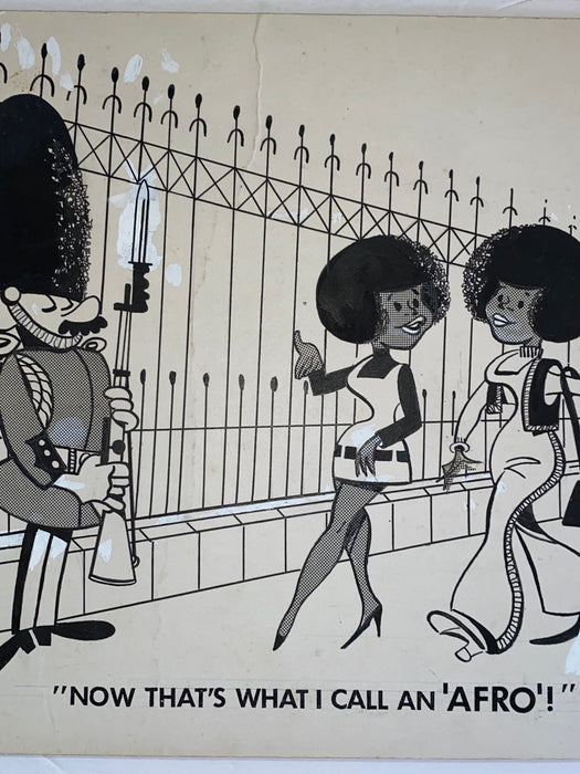 London Grenadier Guards Original Art Comic Panel by Tony Chikes (Tonee) 11 x 13"   - TvMovieCards.com