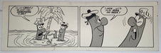 Sailor Worms Desert Island Original Art Comic Strip Panel by Tony Chikes (Tonee)   - TvMovieCards.com