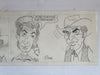 Davy Crockett Original Art Comic Strip Panel by Tony Chikes (Tonee) 6 x 19"   - TvMovieCards.com