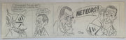 Ed Sullivan Original Art Comic Strip Panel by Tony Chikes (Tonee) 5 x 19"   - TvMovieCards.com