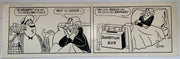 Granny N' Gramps Original Art Comic Strip Panel by Tony Chikes (Tonee) 6 x 22"   - TvMovieCards.com