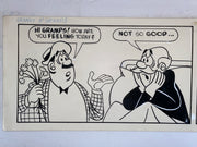 Granny N' Gramps Original Art Comic Strip Panel by Tony Chikes (Tonee) 6 x 22"   - TvMovieCards.com