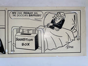 Granny N' Gramps Original Art Comic Strip Panel by Tony Chikes (Tonee) 6 x 22"   - TvMovieCards.com
