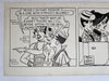Freddie Original Art Comic Strip Panel by Tony Chikes (Tonee) 6 x 19"   - TvMovieCards.com