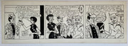 Freddie Original Art Comic Strip Panel by Tony Chikes (Tonee) 6 x 19"   - TvMovieCards.com