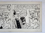 Freddie Original Art Comic Strip Panel by Tony Chikes (Tonee) 6 x 19"   - TvMovieCards.com