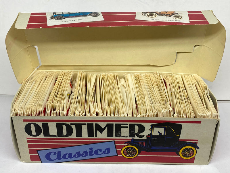 1986 Oldtimer Classics Automobiles Cars Trading Card Box 200 Packs Monty Gum   - TvMovieCards.com