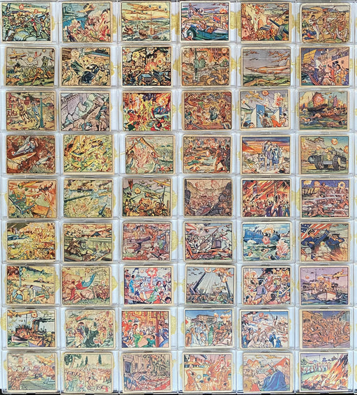 1938 Horrors of War Vintage Trading Card Partial Set 209/288 Gum Inc VG Lot   - TvMovieCards.com