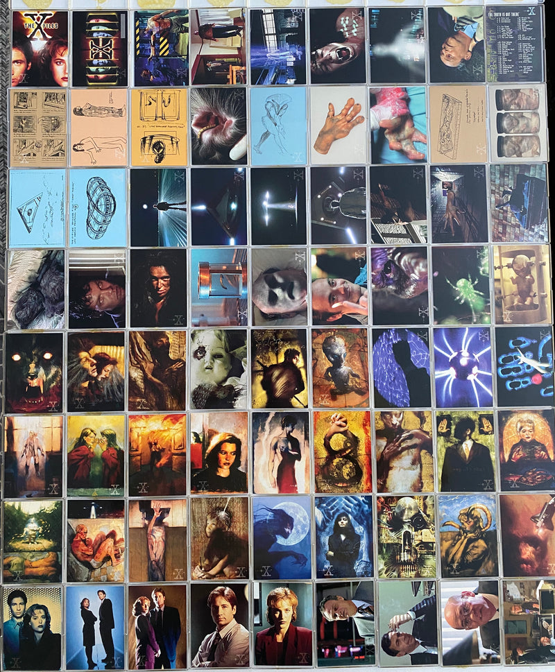 X-Files Season 1 Trading Base Card Set 72 Cards Topps 1995   - TvMovieCards.com