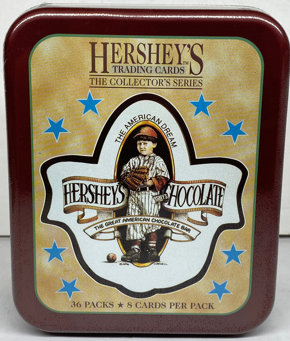 1995 Hershey's Chocolate Collector Series Tin Trading Card Box 36 Packs Dart   - TvMovieCards.com