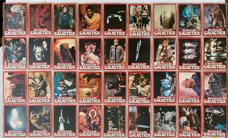 Battlestar Galactica 1978 Wonder Bread Vintage Card Set 36 Cards   - TvMovieCards.com