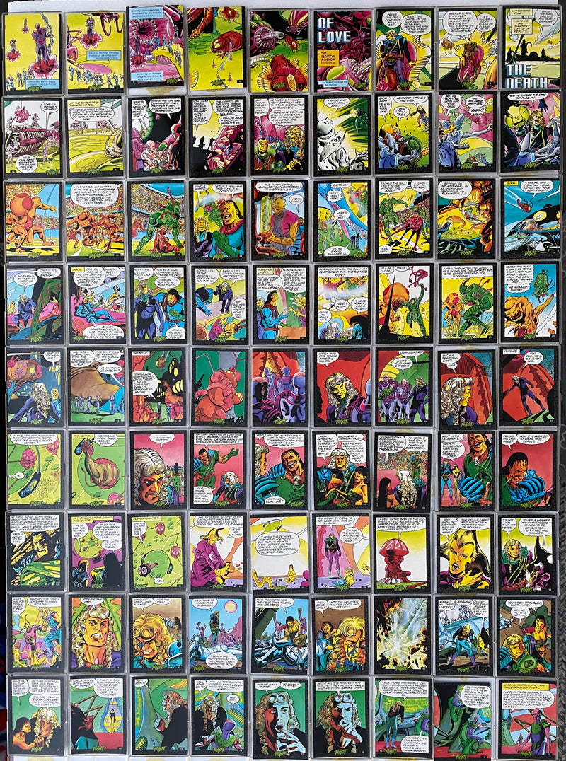 Plasm Zero Issue Base Trading Card Set 150 Cards River Group 1993   - TvMovieCards.com