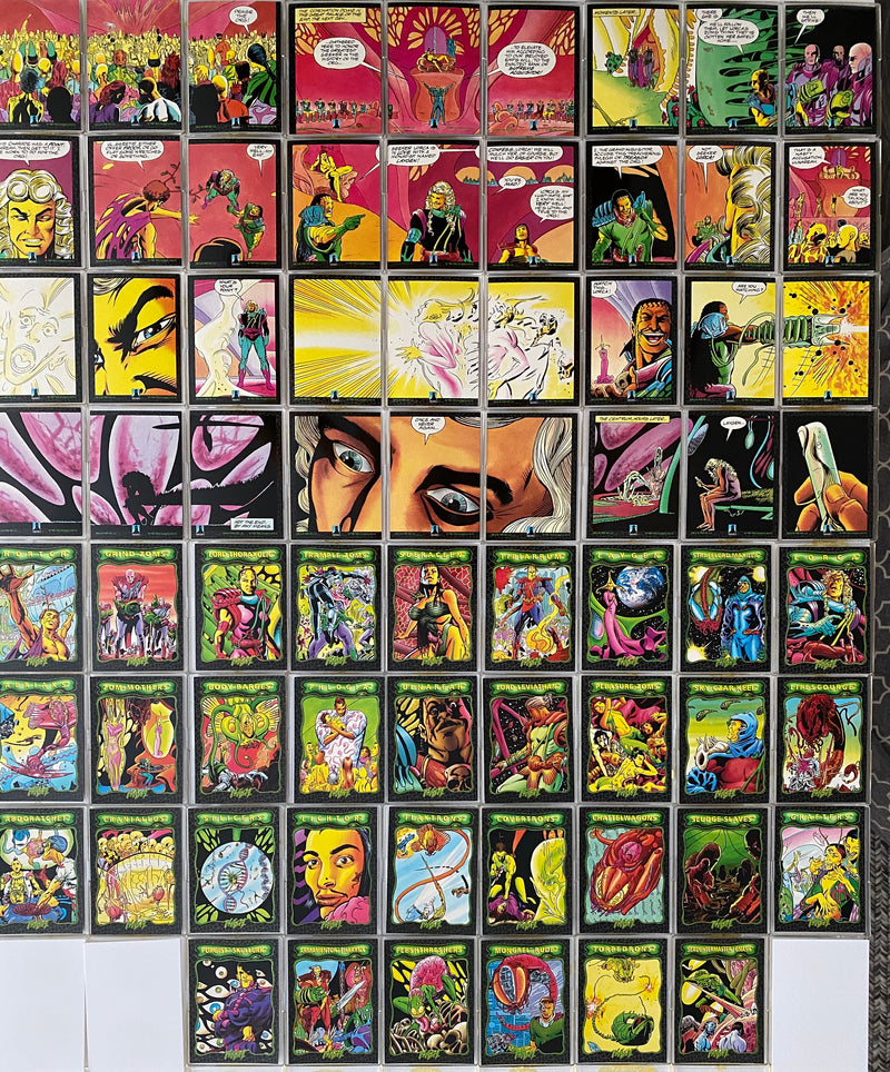 Plasm Zero Issue Base Trading Card Set 150 Cards River Group 1993   - TvMovieCards.com
