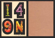 1967 Nutty Initials Sticker Trading Cards You Pick Singles #1-#60 Topps I 4 9 N  - TvMovieCards.com