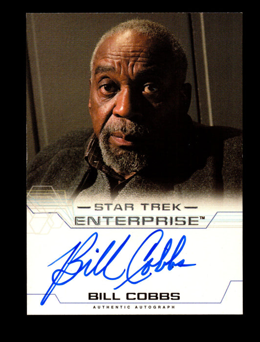 Star Trek Enterprise Season Four 4 Bill Cobbs as Emory Erickson Autograph Card   - TvMovieCards.com