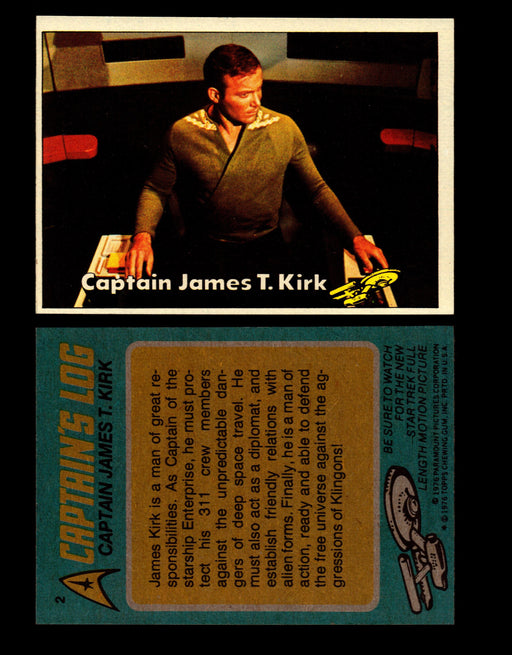 Star Trek 1976 Vintage Topps Trading Card #1-88 You Pick Singles #2  - TvMovieCards.com