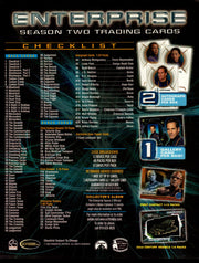 Star Trek Enterprise Season 2 Trading Card Dealer Sell Sheet Sale Ad 2003   - TvMovieCards.com