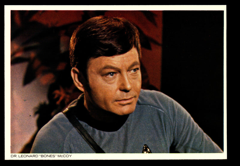 STAR TREK TOS The Original Series (48) PostCard Set 1977 You Pick Card Number #22 Dr. Leonard "Bones" Mccoy  - TvMovieCards.com